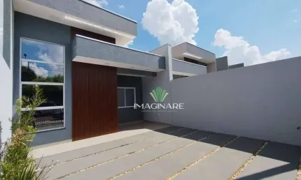 Casa com 3 dormitórios sendo 01 suíte à venda, 84 m² por R$ 470.000 - Santa Felicidade - Cascavel/PR