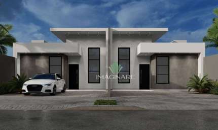 Casa com 3 Quartos sendo 01 Suíte à venda, 75 m² por R$ 530.000 - Recanto Tropical - Cascavel/PR