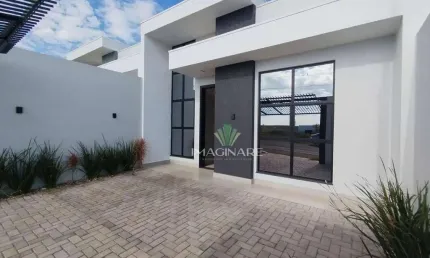 Casa com 01 suíte + 02 quartos à venda, 74 m² por R$ 420.000 - Vista Linda - Cascavel/PR