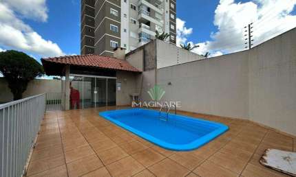 Apartamento com 1 Suíte + 2 Quartos à venda por R$ 325.000 - Centro - Cascavel/PR