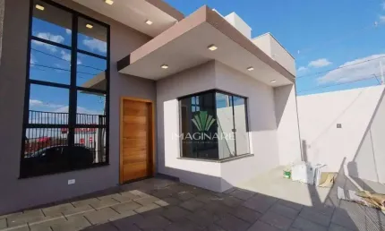 Casa com 3 dormitórios sendo 01 suíte  à venda, 77 m² por R$ 385.000 - Vista Linda - Cascavel/PR