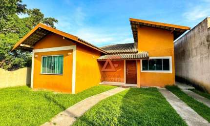 Casa com 3 dormitórios para alugar, 93 m² por R$ 2.752,00/mês - Balneário das Conchas - São Pedro da Aldeia/RJ