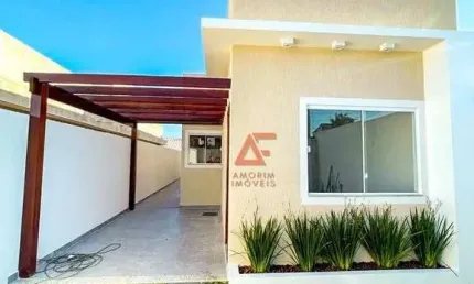 Casa com 3 dormitórios à venda, 75 m² por R$ 299.000,00 - Recanto do Sol - São Pedro da Aldeia/RJ