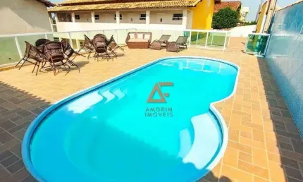 Apartamento com 1 dormitório para alugar por R$ 1.280,00/mês - Balneário São Pedro - São Pedro da Aldeia/RJ