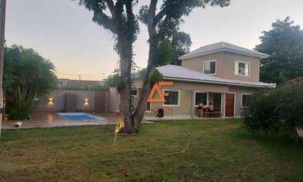 Casa com 3 dormitórios, 150 m² - venda por R$ 980.000 ou aluguel por R$ 5.800/mês - Estação - São Pedro da Aldeia/RJ