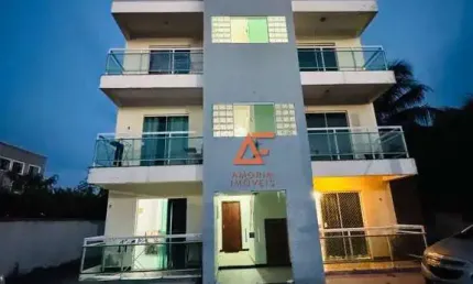 Apartamento com 2 dormitórios à venda, 80 m² por r$ 250.000 - porto da aldeia - são pedro da aldeia/rj