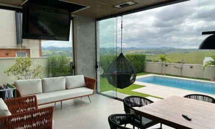 Casa mobiliada com 4 dormitórios, 330 m² - venda por R$ 3.900.000 ou aluguel por R$ 22.000/mês - Urbanova - São José dos Campos/SP