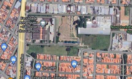 Área à venda, 1460 m² por R$ 2.920.000,00 - Residencial União - São José dos Campos/SP