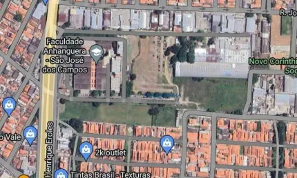 Área à venda, 2340 m² por r$ 4.680.000,00 - residencial união - são josé dos campos/sp