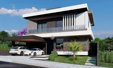 Casa com 4 dormitórios à venda, 400 m² por R$ 3.415.000,00 - Condomínio Residencial Jaguary - São José dos Campos/SP