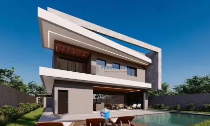 Casa com 4 dormitórios à venda, 400 m² por R$ 5.990.000,00 - Condomínio Reserva do Paratehy - São José dos Campos/SP