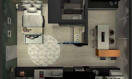 Apartamento com 1 dormitório para alugar, 40 m² por R$ 3.950/mês - Jardim Aquarius - São José dos Campos/SP