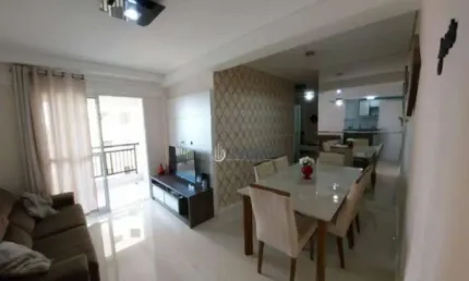 Apartamento mobiliado com 2 dormitórios à venda, 63 m² por r$ 735.000 - jardim aquarius - são josé dos campos/sp