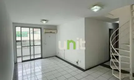 Cobertura com 3 dormitórios à venda, 172 m² por r$ 780.000,00 - vital brazil - niterói/rj