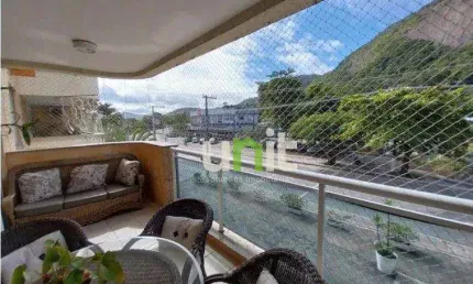 Apartamento com 3 dormitórios à venda, 145 m² por r$ 750.000,00 - itacoatiara - niterói/rj
