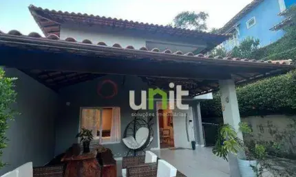 Unit Imobiliária vende casa 4 quartos no Condomínio Ubá Fazendinha em Itaipu - Niterói
