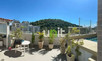 Cobertura com 3 dormitórios à venda, 220 m² por r$ 1.350.000,00 - icaraí - niterói/rj