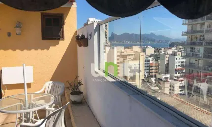 Cobertura com 4 dormitórios à venda, 216 m² por r$ 1.450.000,00 - icaraí - niterói/rj