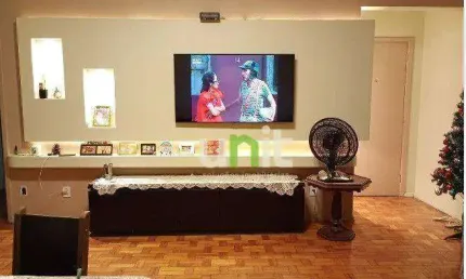 Apartamento com 3 dormitórios à venda, 136 m² por r$ 440.000,00 - centro - niterói/rj