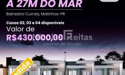 Casa com 2 quartos à venda na Balneário Currais - Travessa Quatorze - Ipacarai, Matinhos - Pr, Brasil, Curraes, Matinhos