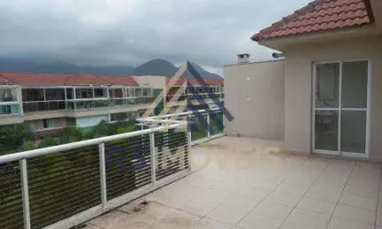 Cobertura com 3 quartos à venda na rua servidão d, recreio dos bandeirantes, rio de janeiro, 148 m2 por r$ 1.300.000