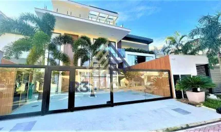 Casa em condomínio fechado com 5 quartos à venda na estrada vereador alceu de carvalho, recreio dos bandeirantes, rio de janeiro, 500 m2 por r$ 4.500.000
