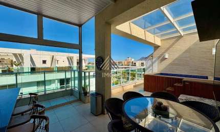 Cobertura com 3 quartos para alugar na Rua Escritor Elie Wiesel, Recreio dos Bandeirantes, Rio de Janeiro, 180 m2 por R$ 7.500