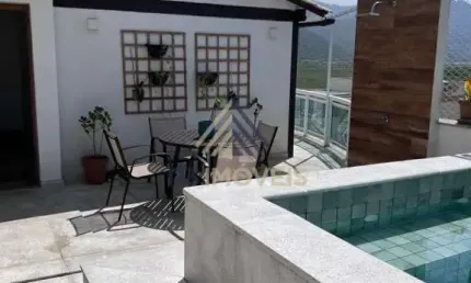 Cobertura com 3 quartos à venda na Avenida Tim Maia, Recreio dos Bandeirantes, Rio de Janeiro, 198 m2 por R$ 1.500.000