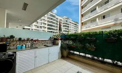 Apartamento com 3 quartos à venda na Rua Teixeira Heizer, Recreio dos Bandeirantes, Rio de Janeiro, 113 m2 por R$ 770.000