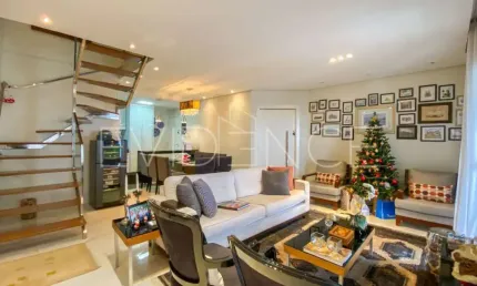 Cobertura Duplex na Mooca com 3 dormitórios, 2 suítes, 3 Vagas - 211 m²