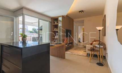 Apartamento no Tatuapé, mobiliado, varanda gourmet, Metrô Tatuapé.