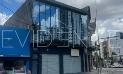 Salão comercial na rua apucarana esquina com rua emília marengo, 333 metros.