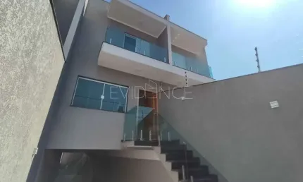 Sobrado novo para venda na Vila Carrão - 3 suítes - 4 vagas cobertas.