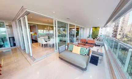 Apartamento com 4 quartos à venda na Rua Americana, 123, Jardim Anália Franco, São Paulo