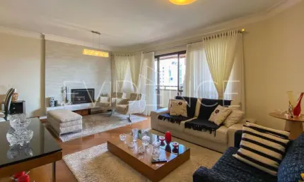 Apartamento alto padrão à venda no tatuapé com 188 m², 4 dormitórios, 4 vagas  e varanda gourmet