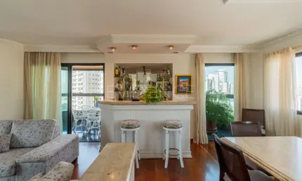 Apartamento mobiliado à venda com 202 m² no bairro jardim anália franco