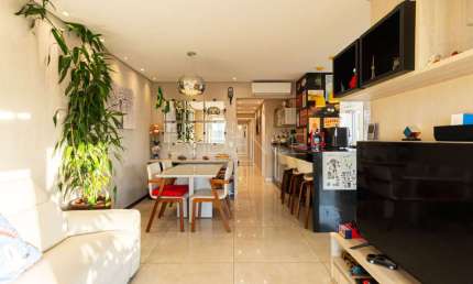 Apartamento à venda no Anália Franco com 110 metros - 3 dormitórios - 2 vagas - MOBILIADO
