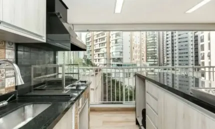 Apartamento à venda no bairro Anália Franco com 91 m² - MOBILIADO