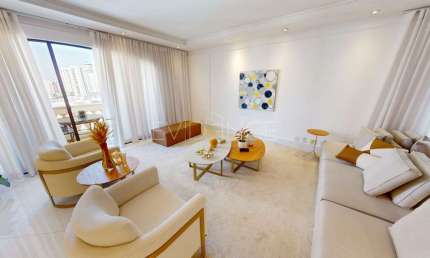 APARTAMENTO ESPAÇOSO COM 4 DOMITÓRIOS SENDO 2 SUÍTES E 4 VAGAS NO TATUAPÉ VENHAM CONHECER ! ! !