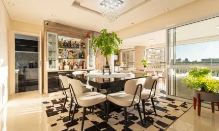 Apartamento à venda no tatuapé com 171 m² ! condomínio praça das águas - porteira fechada