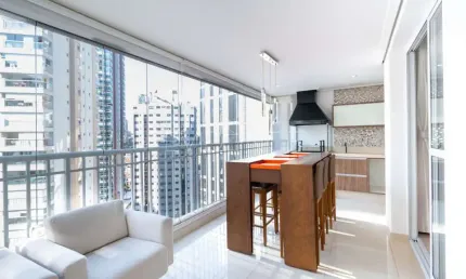 Apartamento à venda no bairro Anália Franco com 91 m² - MOBILIADO