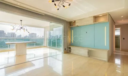 Apartamento de alto padrão com 109 metros e 3 dormitórios