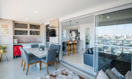 Apartamento à venda com 3 suítes na mooca - 107 metros - varanda gourmet