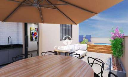 Cobertura com 3 quartos à venda, 128 m² - Horto - Belo Horizonte/MG
