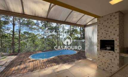 Casa com 4 suítes à venda, 397 m² por R$ 3.750.000 - Alphaville - Lagoa dos Ingleses - Nova Lima/MG