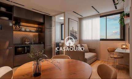 Apartamento com 1 dormitório à venda, 35 m²  - Serra - Belo Horizonte/MG