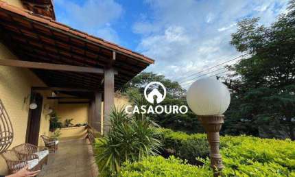 Casa com 4 quartos à venda, 417 m² por R$ 2.400.000 - Mangabeiras - Belo Horizonte/MG