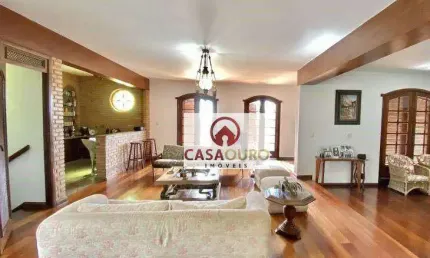 Casa com 6 quartos à venda, 450 m²  - Mangabeiras - Belo Horizonte/MG