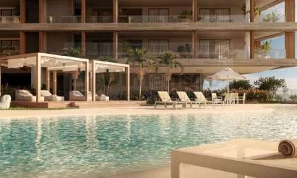 Lindo apartamento de dois quartos no Makai Front Beach
