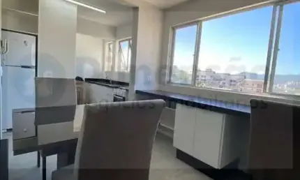 Apartamento mobiliado com 2 quartos e escritório - próximo à ufsc